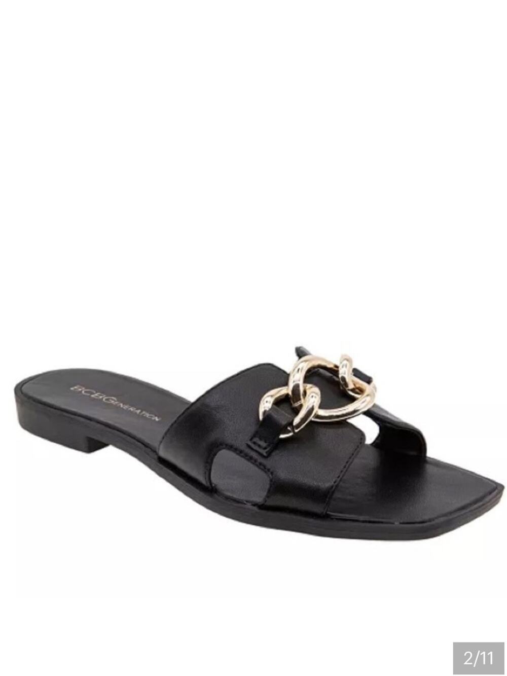BCBGGeneration Lacinda Sandals Black Size 8